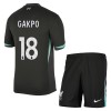 Liverpool Gakpo 18 Børn Udebane 2024-25 - Fodboldtrøjer (S/S)